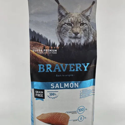 BRAVERY GATO SALMON ADULTO STERILIZED 7 KG