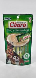 CHURU PERRO POLLO CON VEGETALES 14 GR X 4 (U)