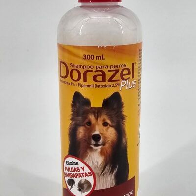 DORAZEL PLUS SHAMPOO 300 ML - SOLVET - FRENTE