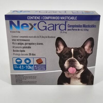 NEXGARD PERRO 4 - 10 KG - SOLVET - FRONTAL