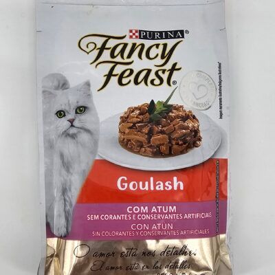 FANCY FEAST GOULASH ATUN 85 GR - SOLVET - POSTERIOR
