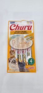 CHURU GATO PURE DE POLLO 14 GR X 4 (U)