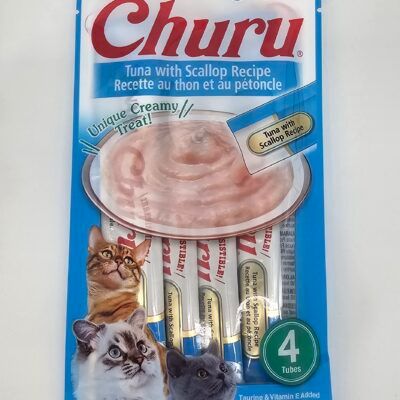 CHURU ATUN CON OSTION 4 X 14 g