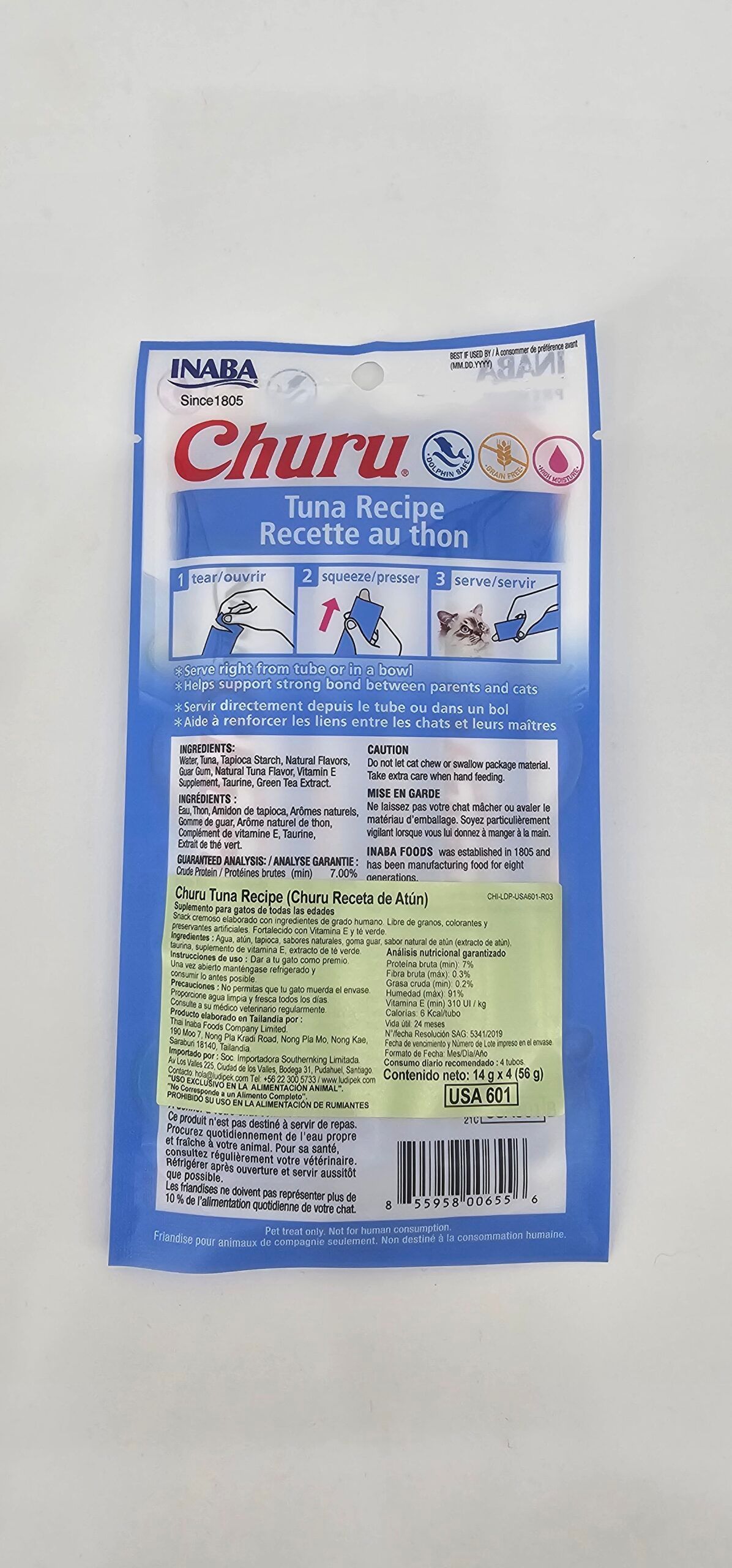 CHURU GATO ATUN 14 GR X 4 (U) - Imagen 2
