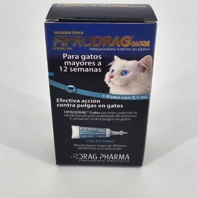 FIPRODRAG PIPETA GATO 0.5ML