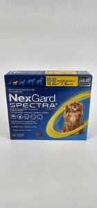 NEXGARD SPECTRA 3.6 – 7.5 KG X 1 (CPR)