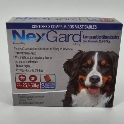 NEXGARD MASTICABLE PERRO 25