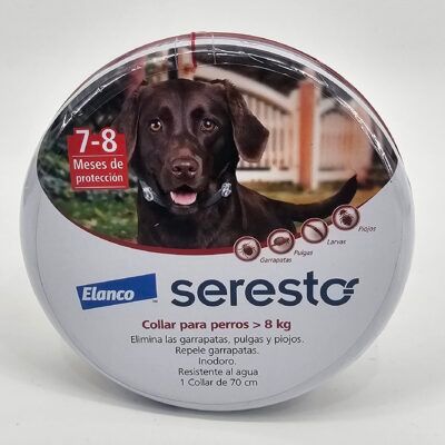 SERESTO COLLAR PERRO MÁS DE 8 KG