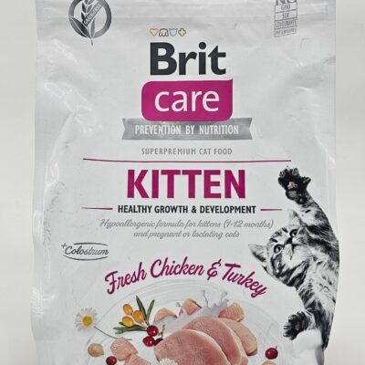 BRIT CARE GRAIN FREE KITTEN HEALTHY GROWTH 2KG