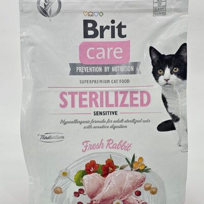 BRIT CARE STERILIZED SENSITIVE - FRESH RABBIT 2 KG