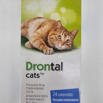 DRONTAL CATS 24 COMPRIMIDOS