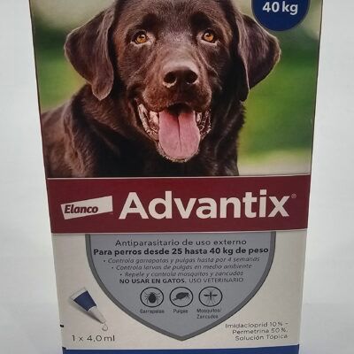 ADVANTIX PIPETA PERRO 25–40KG