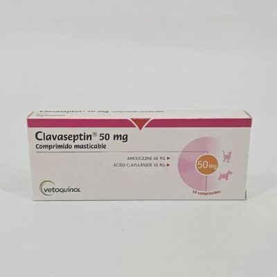 CLAVASEPTIN 50 MG X 10 (CPR)