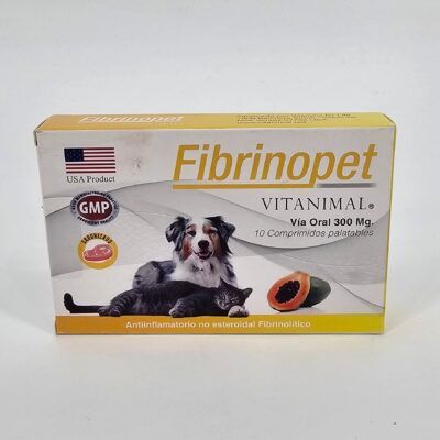 FIBRINOPET 300 MG X 10 (CPR)
