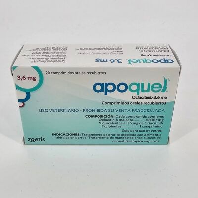 APOQUEL 3.6 MG X 20 (CPR)