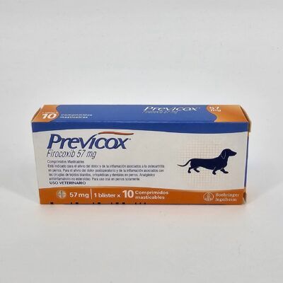 PREVICOX CPR 57 MG X 10 (CPR)