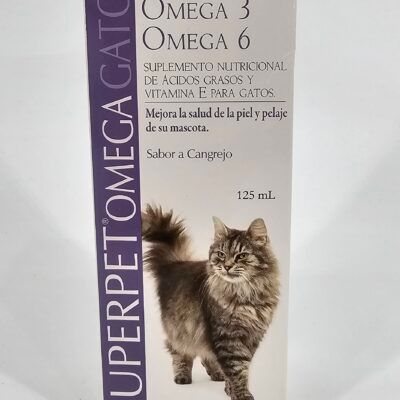 SUPERPET OMEGA GATO 125 ML