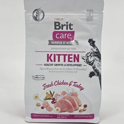 BRIT CARE KITTEN FRESH CHICKEN & TURKEY 400 GR