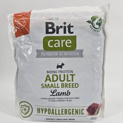 BRIT CARE ADULT SMALL BREED LAMB 1 KG
