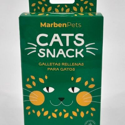 MARBENPETS CATS SNACK ATUN CON HIERBA GATERA 80 GR