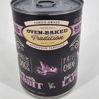 OVEN BAKED PERRO LATA CONEJO 354 GR