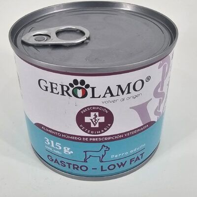 GEROLAMO PERRO LATA GASTRO LOW FAT 315 GR