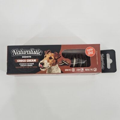 NATURALISTIC BISCUITS CHOCO CREAM 120 GR