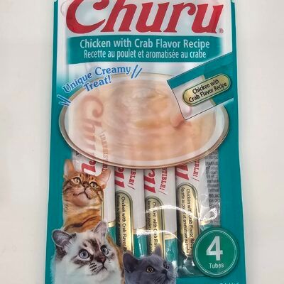 CHURU GATO POLLO CON CANGREJO 56 GR