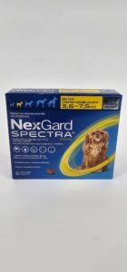 NEXGARD SPECTRA 3.6 - 7.5 KG X 3 (CPR)
