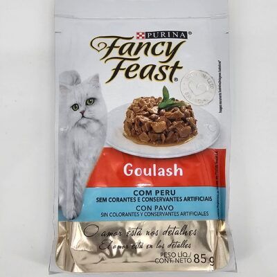 FANCY FEAST GOULASH CON PAVO 85 GR
