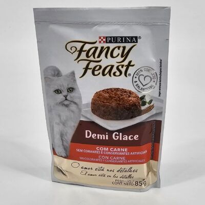 FANCY FEAST DEMI GLACE CON CARNE 85 GR