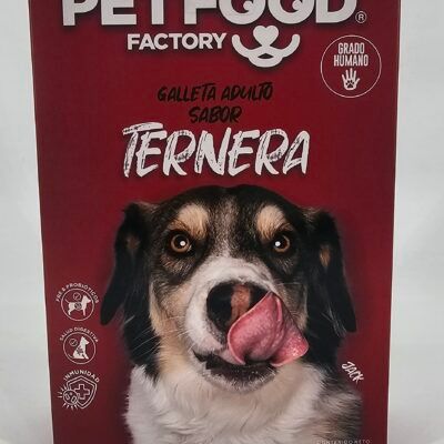 PETFOOD FACTORY GALLETA PERRO ADULTO TERNERA 460 GR