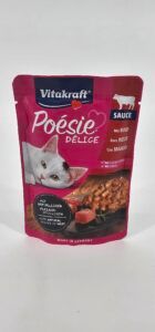 VITAKRAFT GATO LATA POESIE DELICE POUCH TERNERA 85 GR