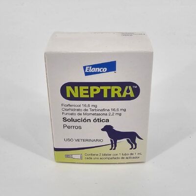 NEPTRA SOLUCION OTICA PERROS X 2 (U)