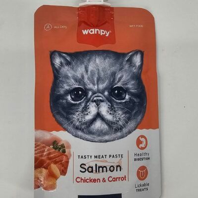 WANPY GATO SNACK PATO Y ZAPALLO 90 GR