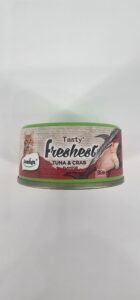 TASTY FRESHEST GATO LATA ATUN Y CANGREJO 80 GR