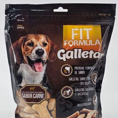 FIT FORMULA GALLETA PERRO SABOR CARNE 400 GR