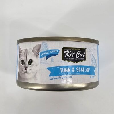 KIT CAT GATO LATA ATUN Y OSTION 80 GR