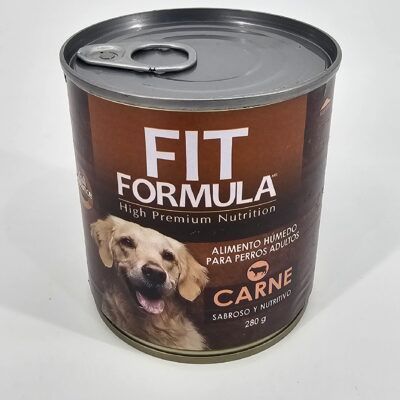 FIT FORMULA PERRO LATA CARNE 280 GR