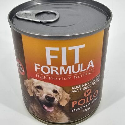 FIT FORMULA PERRO LATA POLLO 280 GR