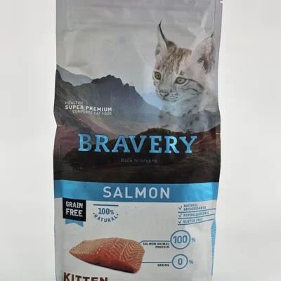 BRAVERY GATO SALMON KITTEN 2 KG