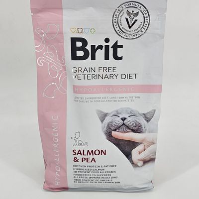 BRIT VETERINARY GATO DIET HYPOALLERGENIC 2 KG