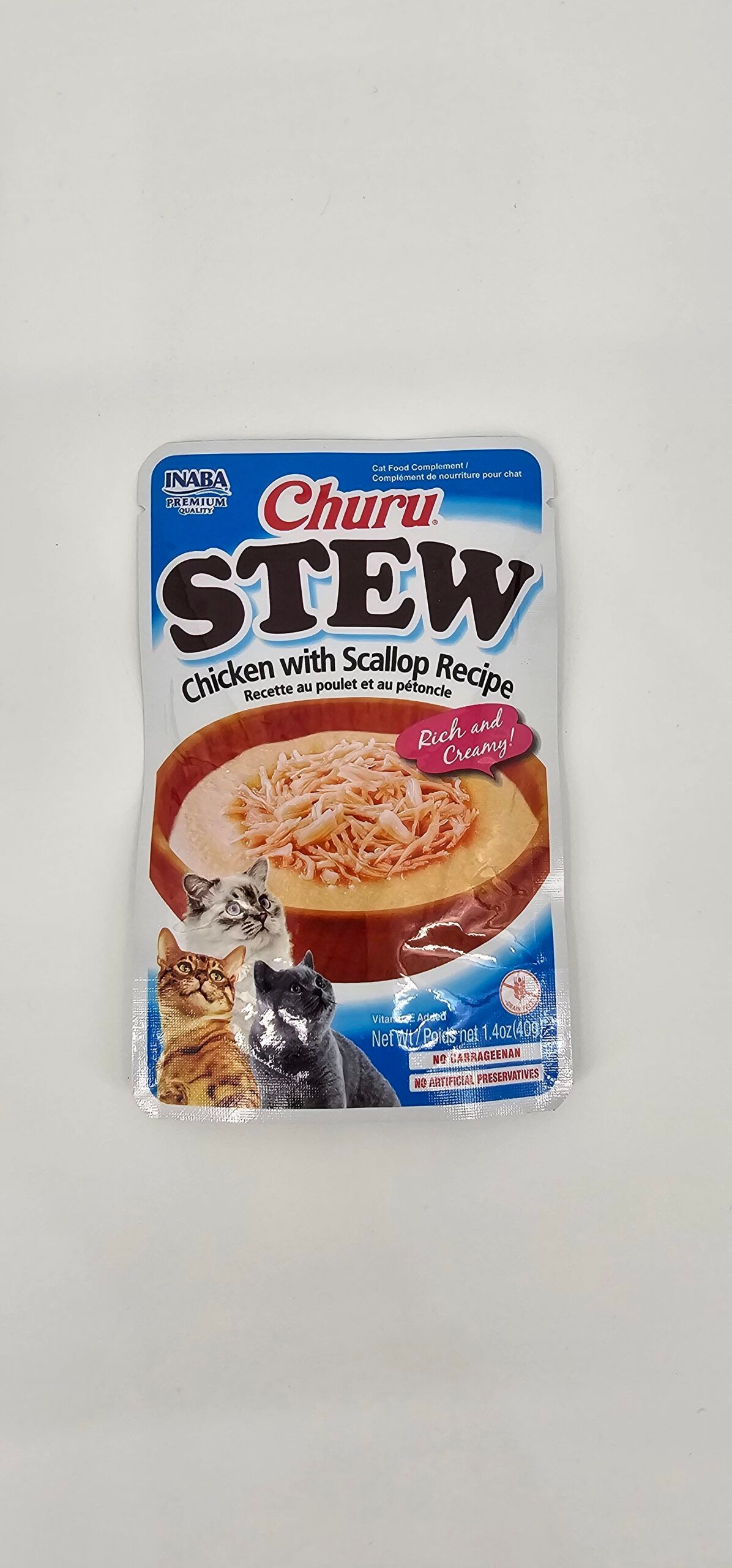 CHURU STEW POLLO Y OSTIONES 40 GR