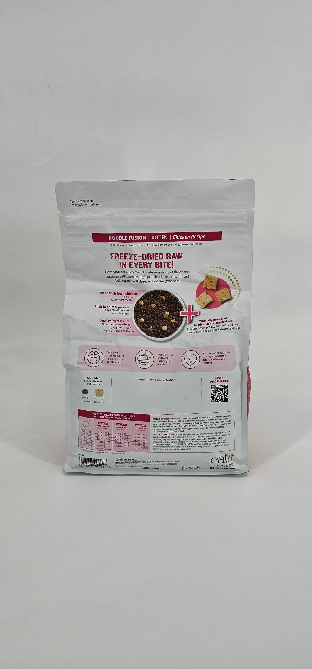 CATIT RECIPES DOUBLE FUSION KITTEN CHICKEN RECIPE 1.8 KG - Imagen 2