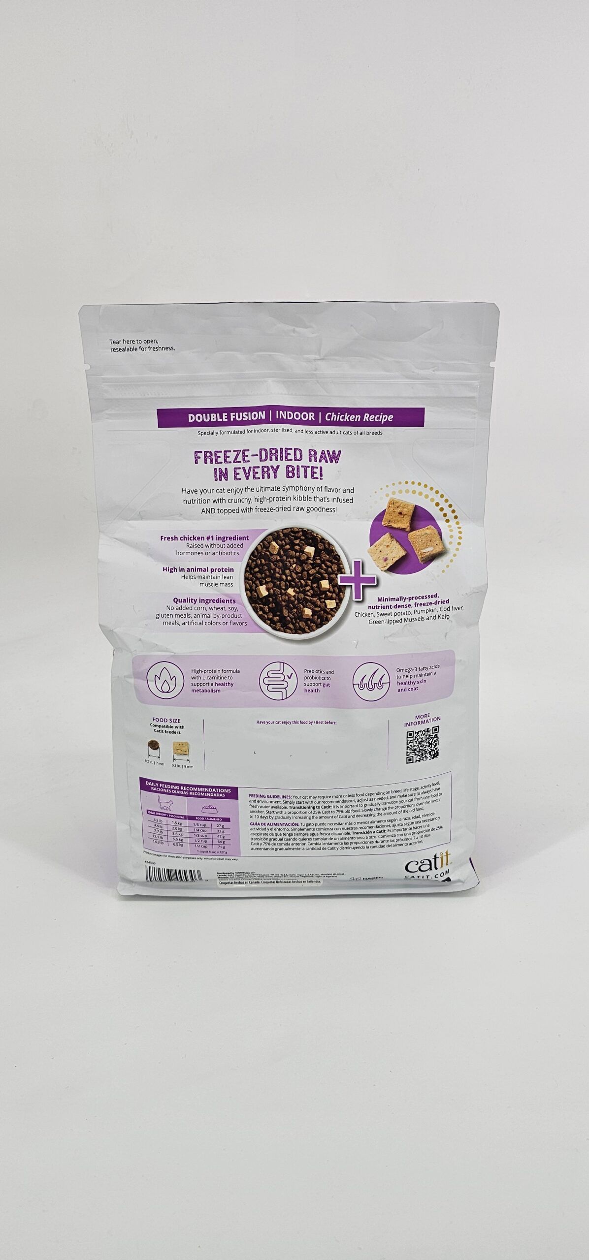 CATIT RECIPES DOUBLE FUSION INDOOR CHICKEN RECIPE 1.8 KG - Imagen 2