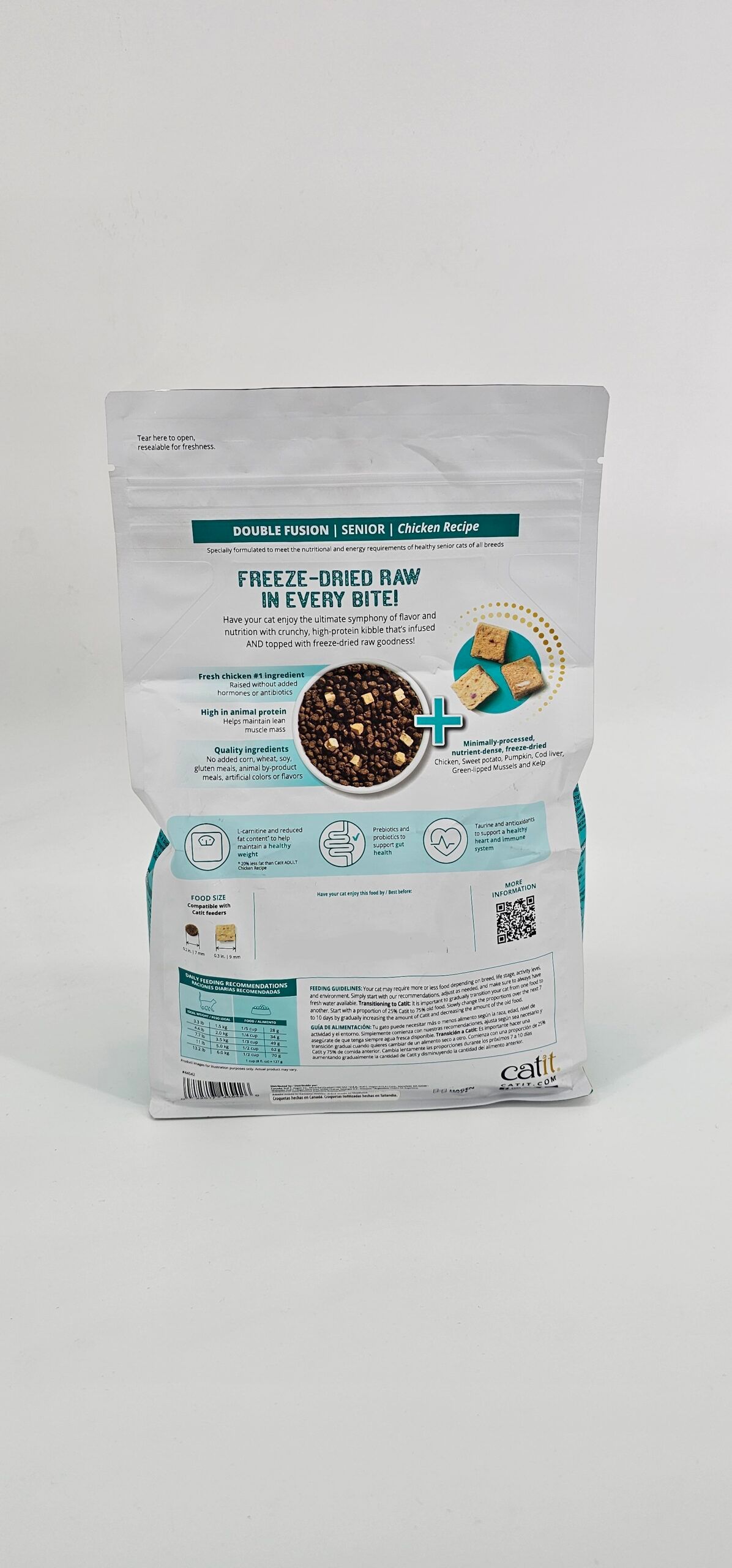 CATIT RECIPES DOUBLE FUSION SENIOR CHICKEN RECIPE 1.8 KG - Imagen 2