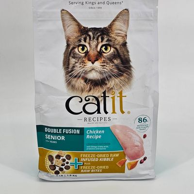 CATIT RECIPES DOUBLE FUSION SENIOR CHICKEN RECIPE 1.8 KG