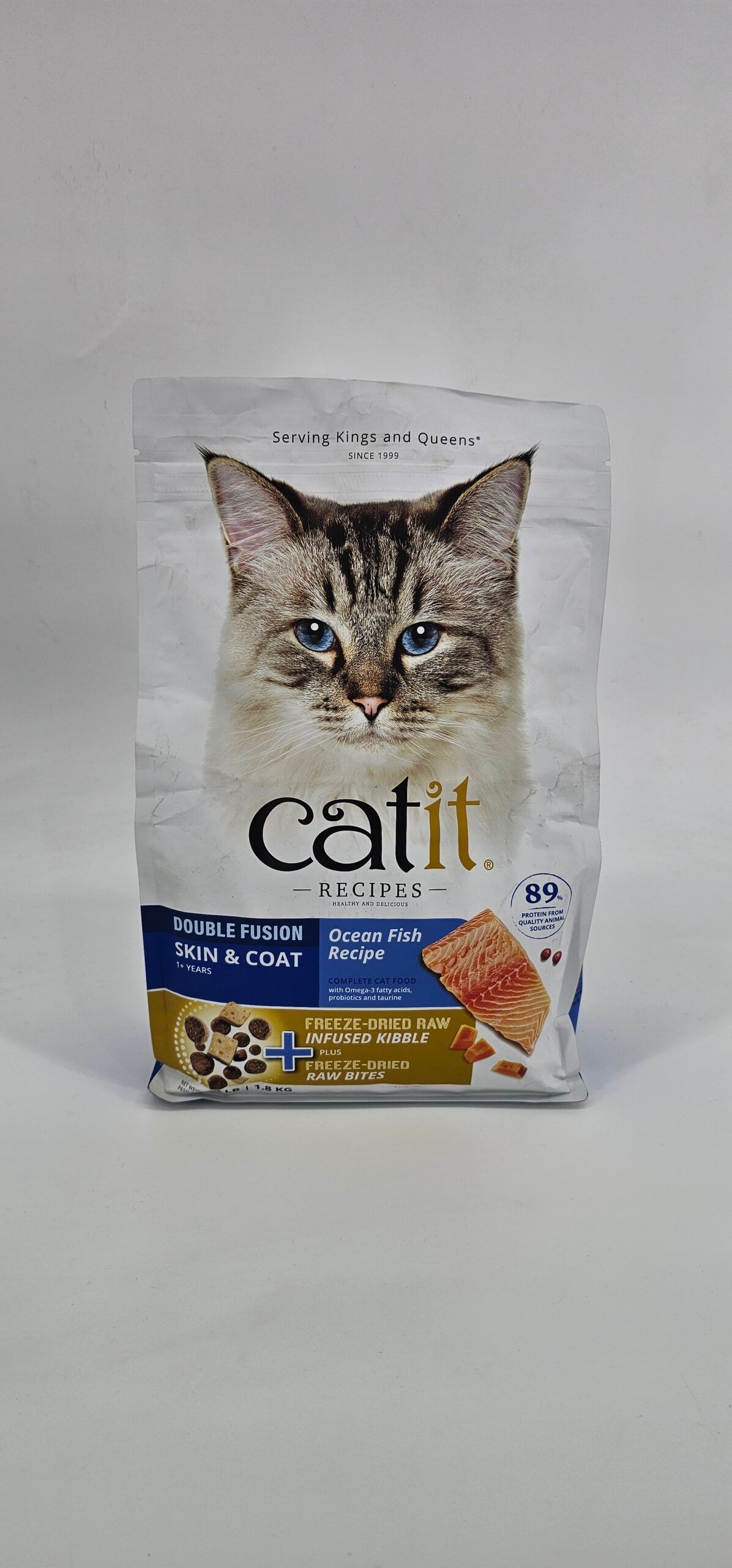 CATIT RECIPES DOUBLE FUSION SKIN & COAT OCEAN FISH 1.8 KG