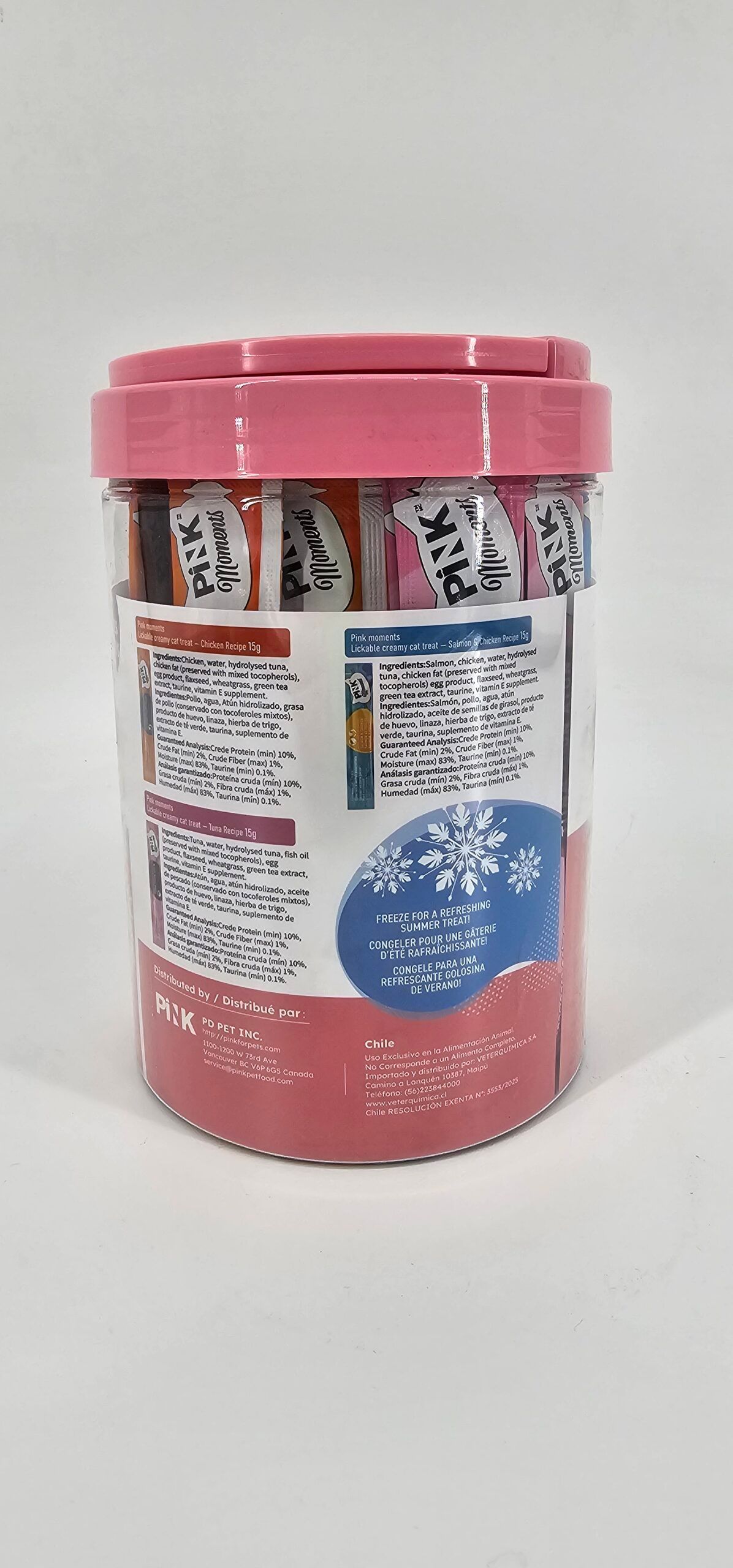 PINK MOMENTS GATOS SNACK LAMIBLE SURTIDO X 50 (U) - Imagen 2