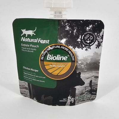 BIOLINE NATURAL FEAST GATOS SABOR POLLO 100 GR